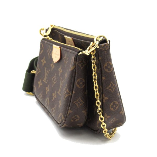 3 Louis Vuitton Multi Pochette Accessoire Shoulder Bag Brown