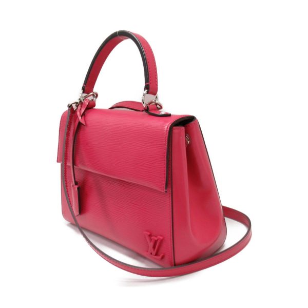 3 Louis Vuitton Cluny BB Handbag Epi Hot Pink