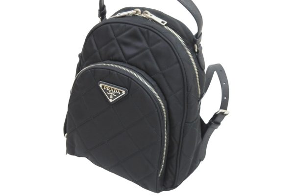 3 Prada Rucksack Daypack Backpack Black