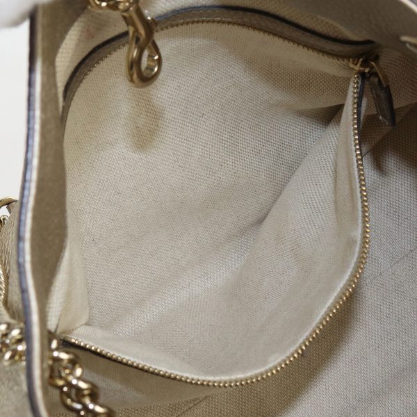 4 Gucci Chain Tote Bag Soho Shoulder Leather