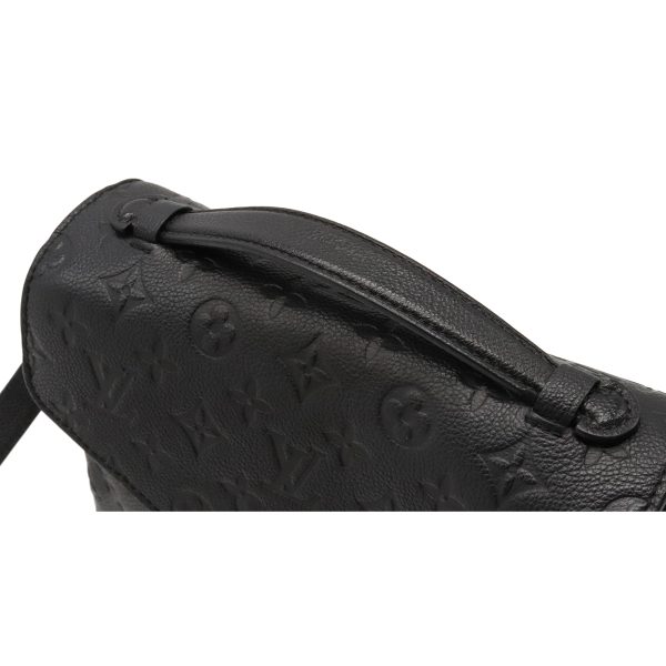 4 Louis Vuitton Empreinte Pochette Metis MM Clutch Bag Noir