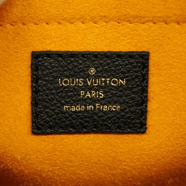 5 Louis Vuitton 2way bag Monogram Empreinte Neo Alma BB Noir