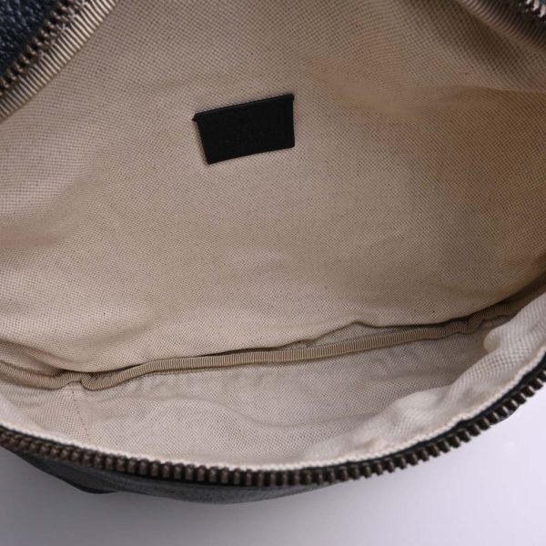 5 Gucci Leather Body Waist Shoulder Bag Black