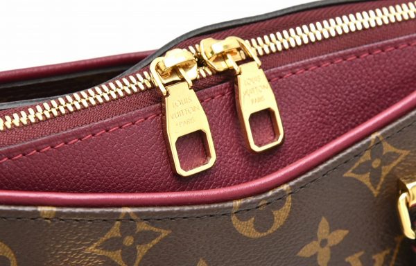 5 Louis Vuitton Monogram Pallas BB Dark Bordeaux