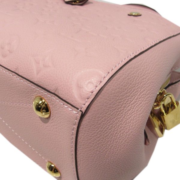 5 Louis Vuitton Montaigne BB Empreinte Rose Poudre