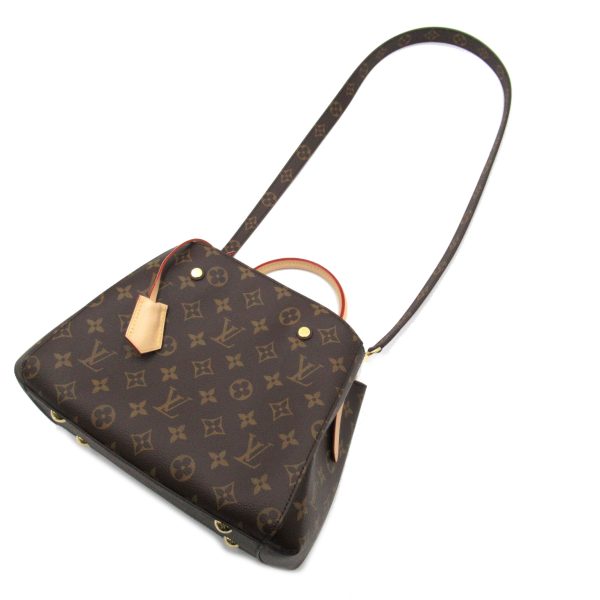 5 Louis Vuitton Montaigne BB Brown