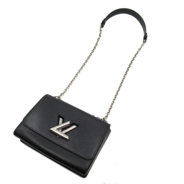 5 Louis Vuitton Twist MM Shoulder Bag Bag Leather Epi Black
