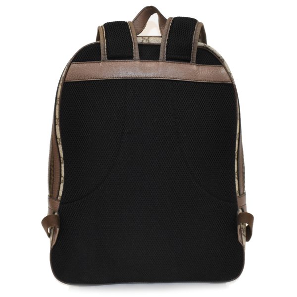 5000049884103095 3 Gucci Ophidia Medium Backpack Rucksack GG Supreme Beige Ebony