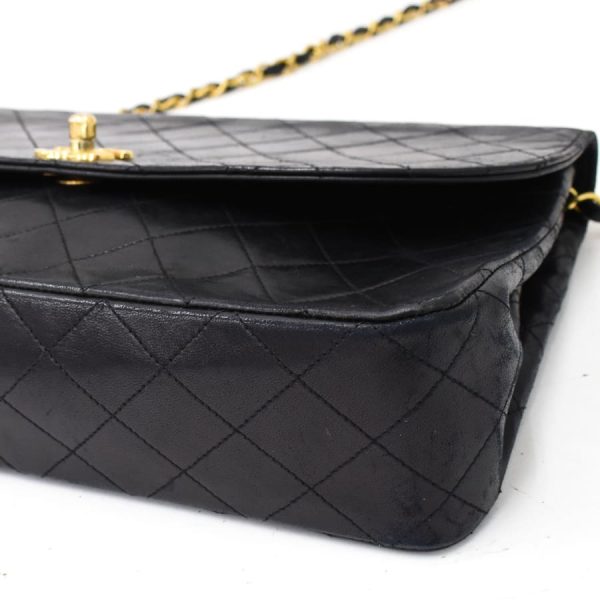 5000065884102303 6 Chanel Chain Shoulder Bag Matelasse Coco Mark Leather Black Gold Hardware