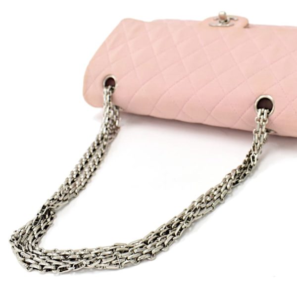 5000065884102430 7 Chanel Chain Shoulder Bag Matelasse Coco Mark W Flap Chain Pink