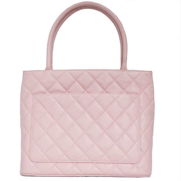 5000065884400595 3 Chanel Tote Bag Caviar Skin Pink