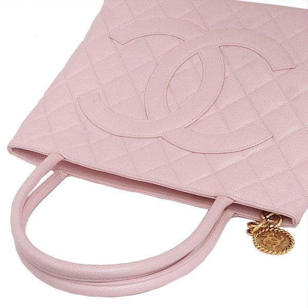 5000065884400595 7 Chanel Tote Bag Caviar Skin Pink