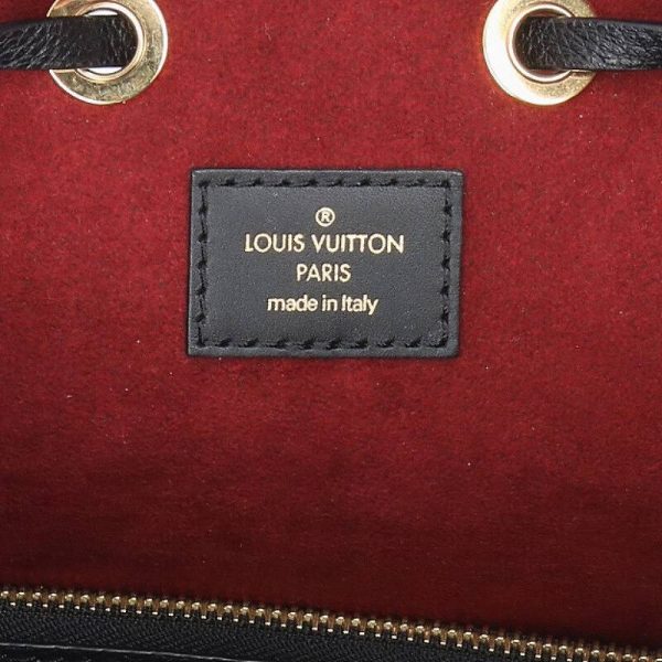 55051 231202 0038 3 Louis Vuitton Noe MM Monogram Empreinte Leather Handbag Black