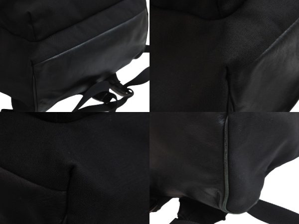 6 Saint Laurent Paris Backpack Leather Black