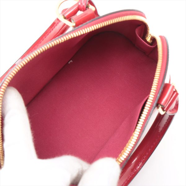 6 Louis Vuitton Vernis Alma BB Shoulder Bag