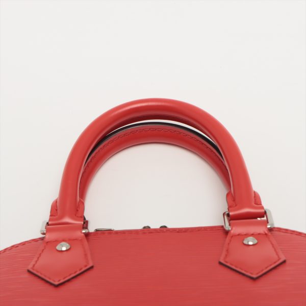 6 Louis Vuitton Shoulder Bag Epi Alma BB Red