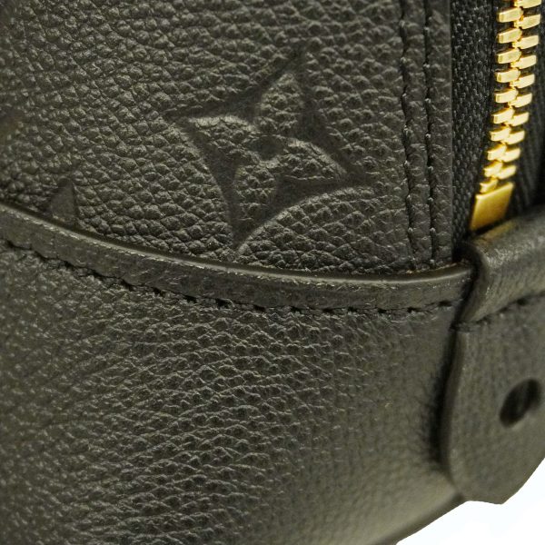 6 Louis Vuitton 2way bag Monogram Empreinte Neo Alma BB Noir