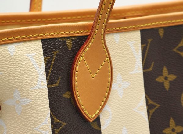 6 Louis Vuitton Monogram Rayures Neverfull MM