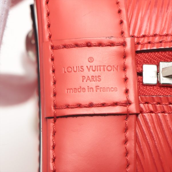 7 Louis Vuitton Shoulder Bag Epi Alma BB Red