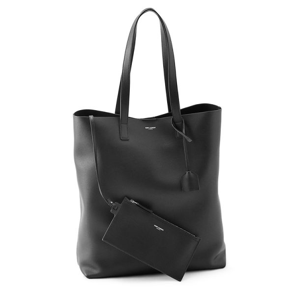 7 Saint Laurent Shoulder Tote Bag Leather