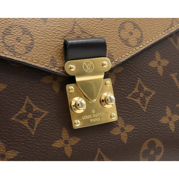 7 Louis Vuitton Monogram Reverse Pochette Metis MM