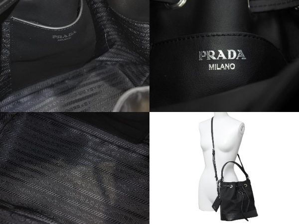 8 Prada Nylon Shoulder Bag Black