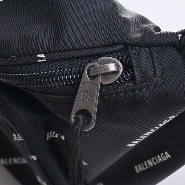 8 Balenciaga Nylon Explorer Pouch Belt Bag Black