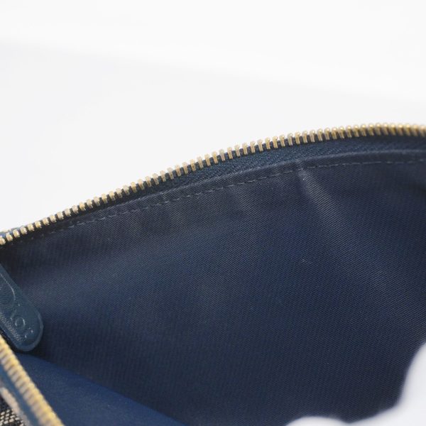 8 Christian Dior Handbag Trotter Leather Navy