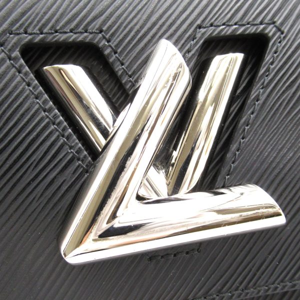 8 Louis Vuitton Twist MM Shoulder Bag Bag Leather Epi Black