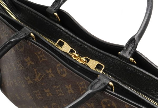 9 Louis Vuitton Monogram Popincourt MM Noir Black