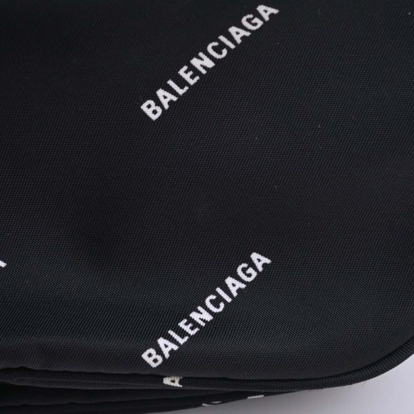 9 Balenciaga Nylon Explorer Pouch Belt Bag Black