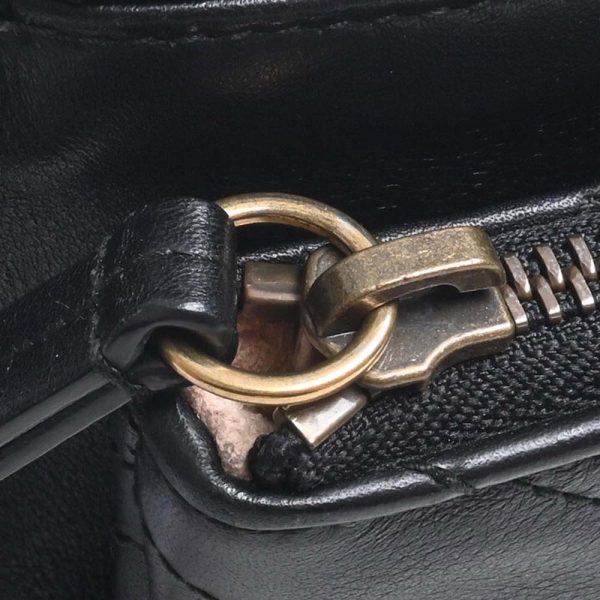 9 Gucci GG Marmont Leather Shoulder Bag Black