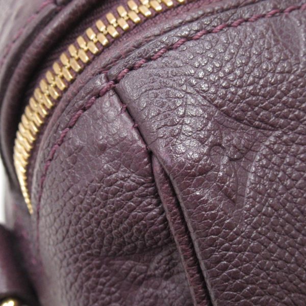 9 Louis Vuitton Speedy Bandouliere 25 Handbag Bag Empreinte Purple
