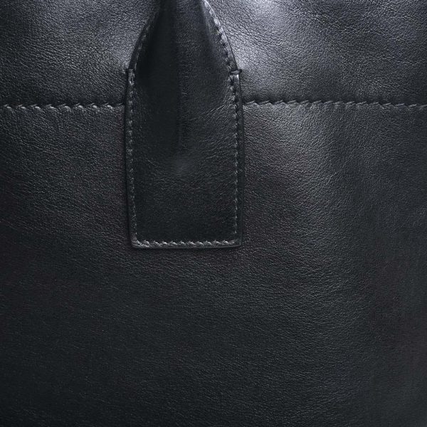 9 Saint Laurent Rive Gauche Tote Bag Black