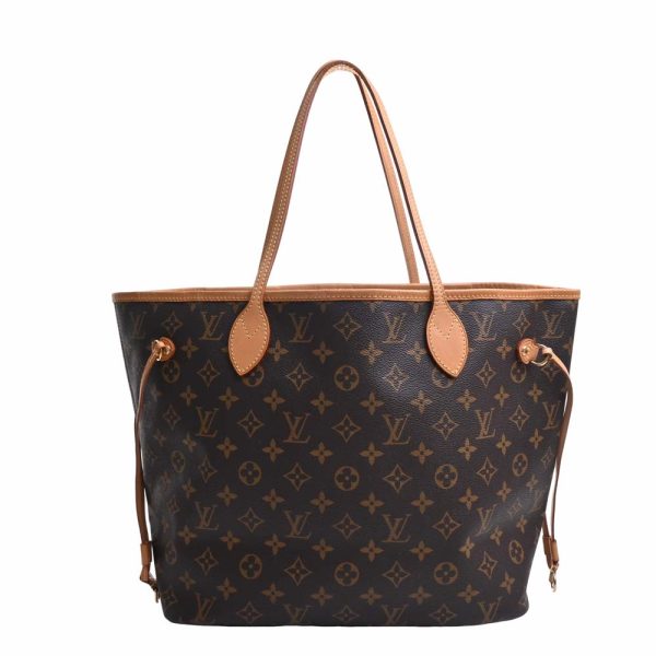 b5000008200011916 1 Louis Vuitton Monogram Neverfull MM Tote Bag PVC Brown