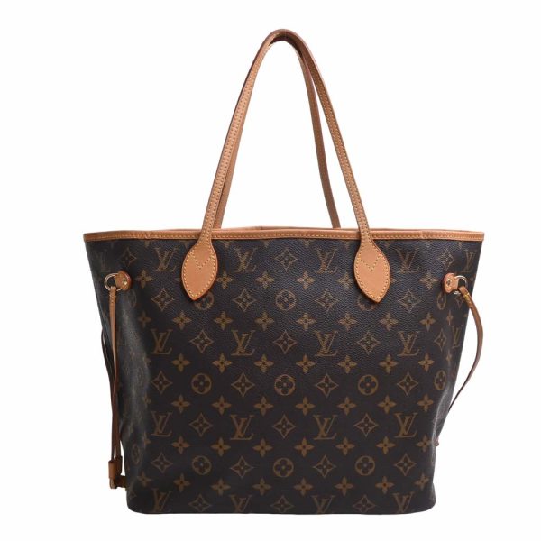 b5000008200011916 2 Louis Vuitton Monogram Neverfull MM Tote Bag PVC Brown