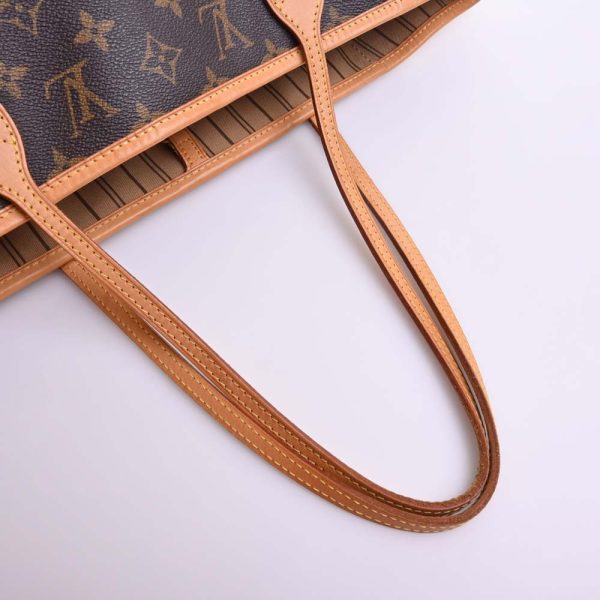 b5000008200011916 4 Louis Vuitton Monogram Neverfull MM Tote Bag PVC Brown