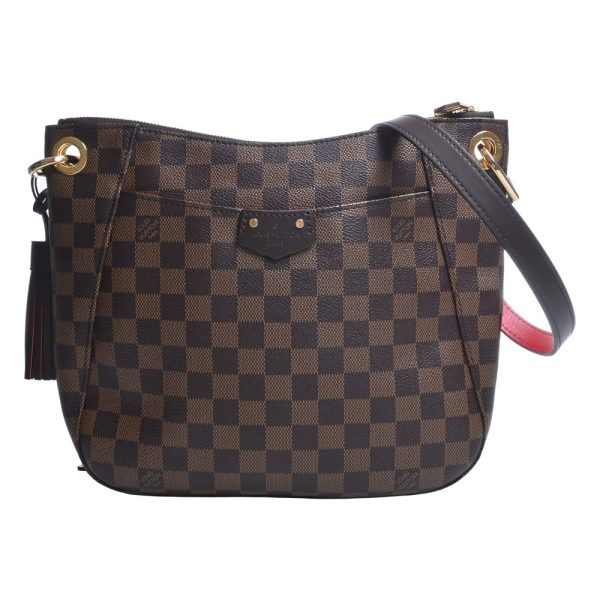 b5000022200003119 1 Louis Vuitton Damier Southbank Shoulder Bag PVC Brown