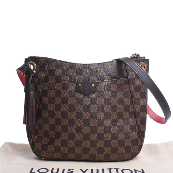 b5000022200003119 3 Louis Vuitton Damier Southbank Shoulder Bag PVC Brown