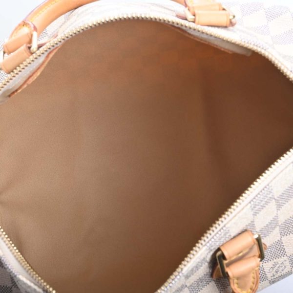b5000079200000188 5 Louis Vuitton Azure Speedy 30 Handbag Mini Boston Bag White