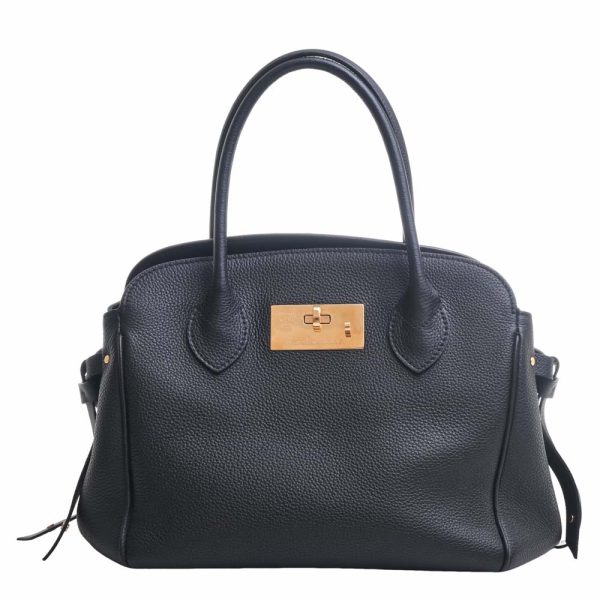 b5000260200001365 1 Louis Vuitton Taurillon Mira PM Handbag Black