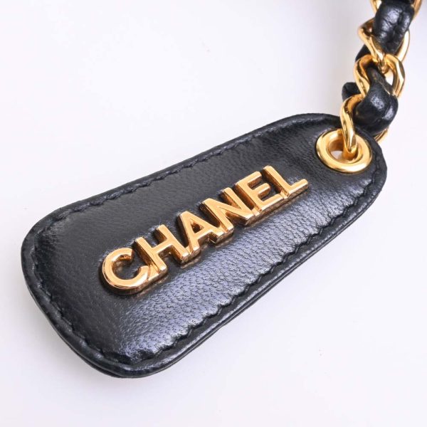 b5000590200003237 10 Chanel Matelasse Lambskin Black Chain Shoulder Bag