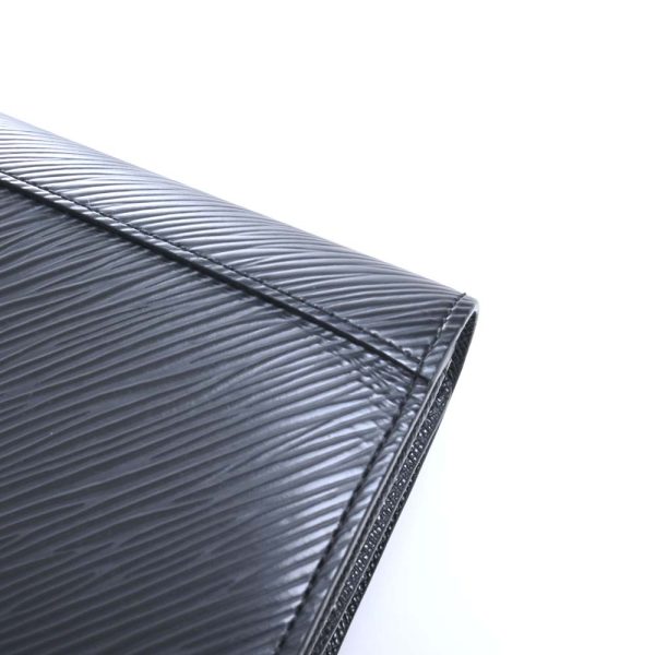 b5023502200003324 8 Louis Vuitton Epi Portefeuille Twist Bifold Long Wallet Black Leather