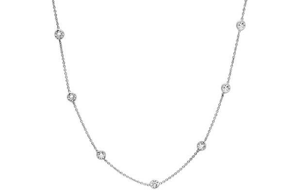 z131769 fv Diamonds by the Yard Necklace in 14K White Gold 1 78 CTW