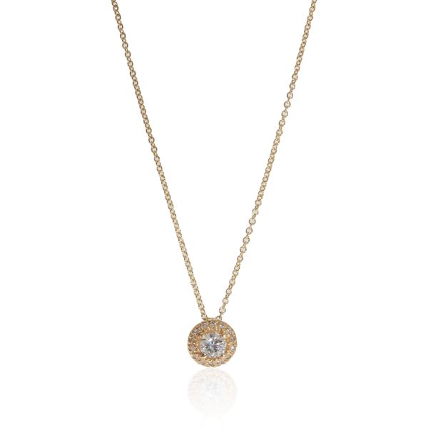 z133908 fv Diamond Framed Pendant in 14K Yellow Gold 033 CTW