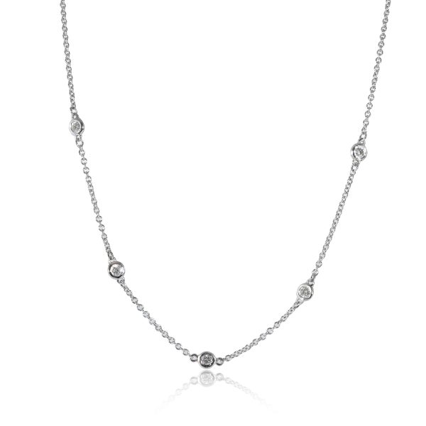 z133911 fv ad03b373 4b54 46f2 b007 9b4bccf38f3f Diamond Station Necklace in 14K White Gold 025 CTW