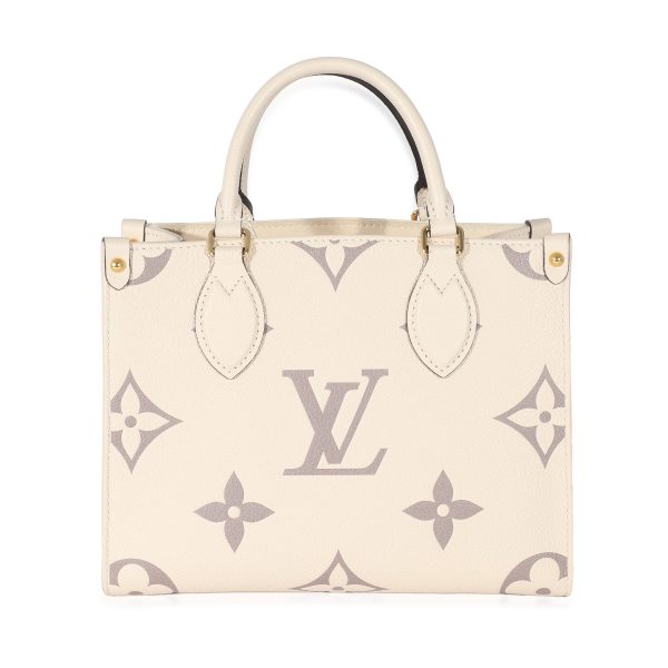 z134358 pv Louis Vuitton On the Go PM Empreinte Bag