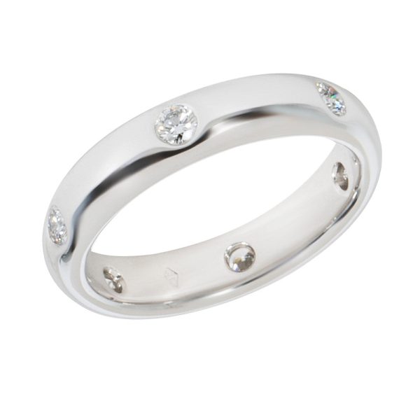 Rings Cartier Stella Diamond Ring in 18K White Gold 030 CTW