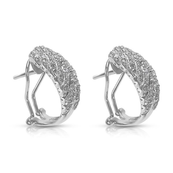 032369 sv 80bdf329 40b6 47d3 a9a2 182ce1548d6d Diamond Earrings in 14K White Gold 076 CTW