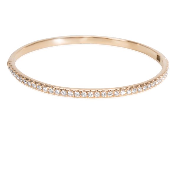 Diamond Bangle in 18K Rose Gold 244 CTW Diamond Bangle in 18K Rose Gold 244 CTW